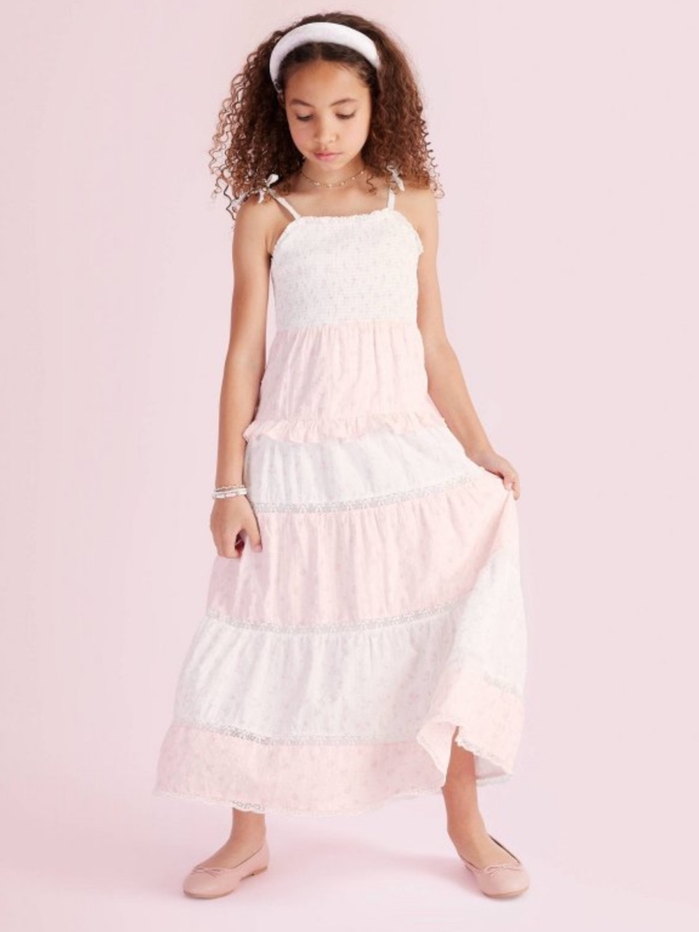 Stella Ditsy Floral Tiered Maxi Dress from LoveShackFancy x Target 16